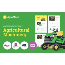 AgroMach - Agricultural Machinery with the Online Store WooCommerce Theme